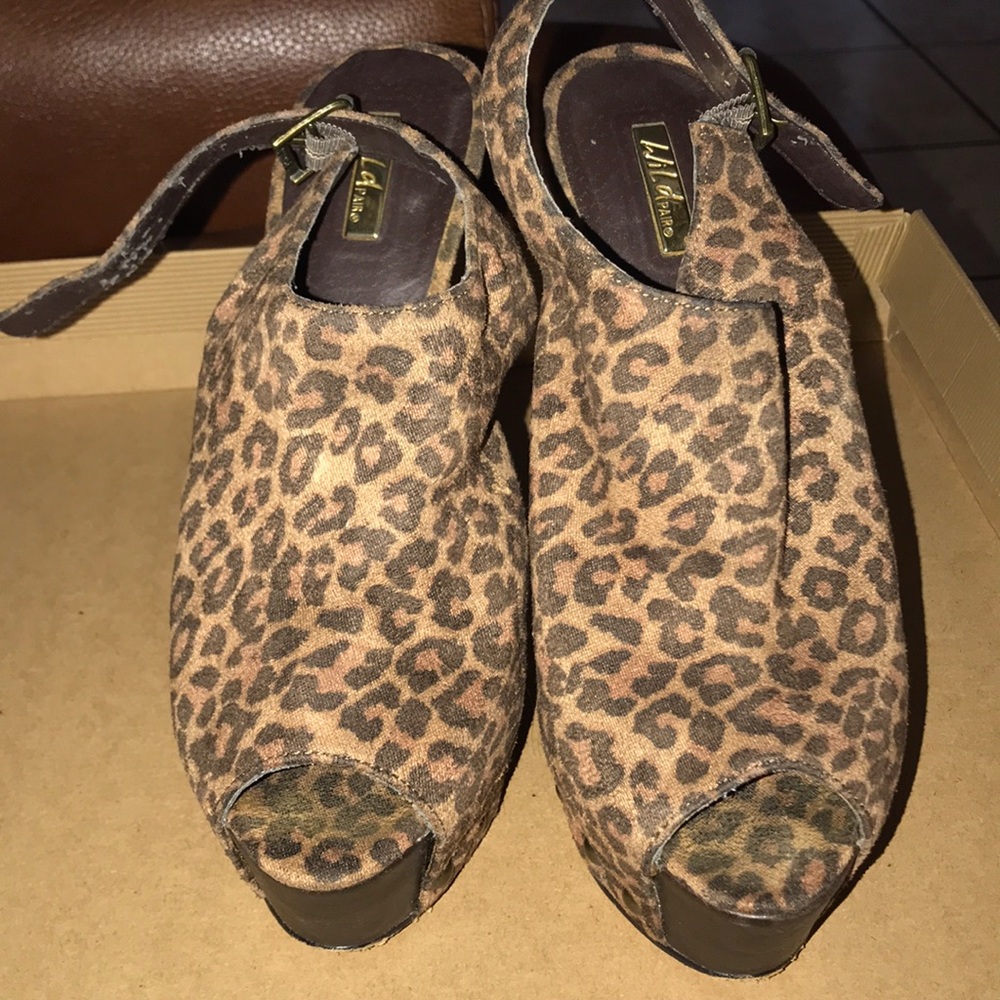 Leopard Style High Heels - Picture 6 of 6